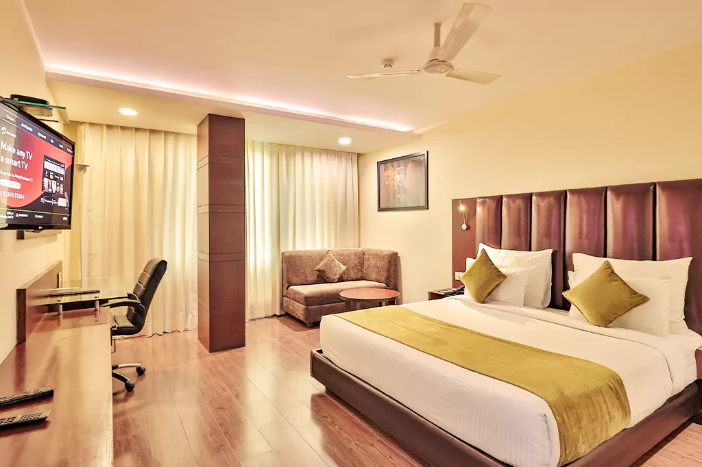 Hotel Cama, Grand Deluxe Room in Mohali Best Price, Online Book Rooms.