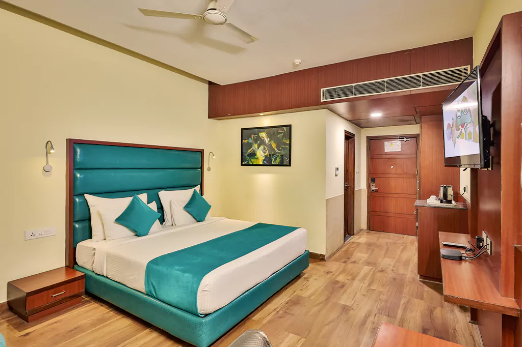 Hotel Cama Veerandah Room with outside sitting area, Spacios rooms best in Mohali, Ranked top in Mohali in TripAdvisor.